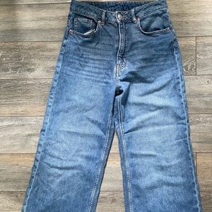 H and m Wide leg jeans